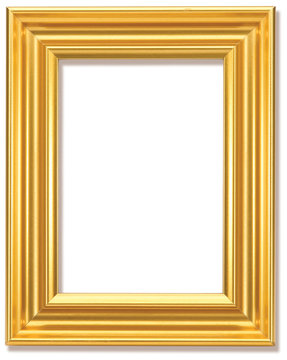 gold guilt empty picture frame