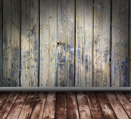 wooden grunge interior