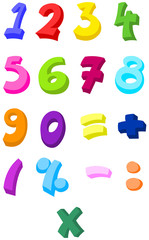 Colorful numbers