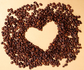 coffee heart