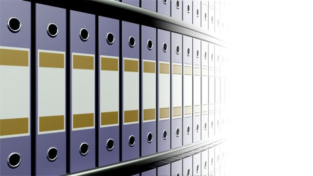 Archive wall