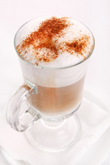 Coffee Latte in a glass