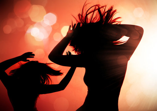 dancing silhouettes 1