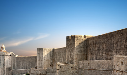 Dubrovnik fortress city wall © wajan