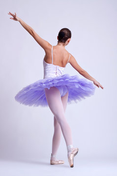 back picture of a ballerina