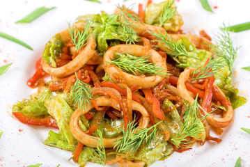 Seafood salad