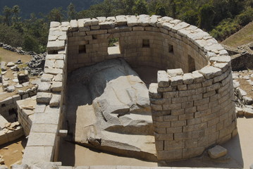 Temple of the sun from above