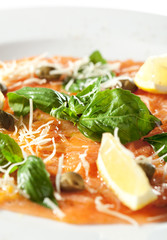 Salmon Carpaccio