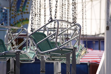 Kettenkarussell auf einem Volksfest