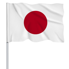 Flaggenserie-Ostasien_Japan
