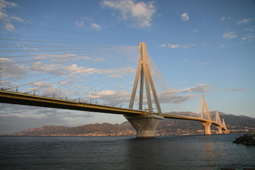 Fototapeta premium Most Rio Andirrio w Grecji