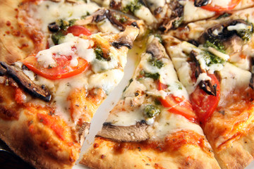 Obraz na płótnie Canvas margarita pizza