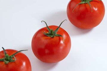 close up of tomatoes