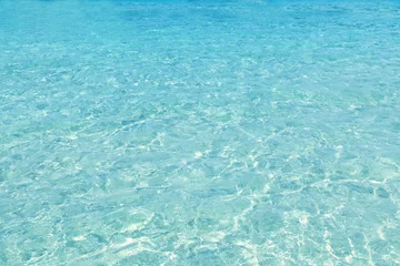 Deurstickers turquioise perfect tropical beach white sand © lunamarina