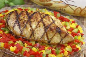 Grilled chicken breast