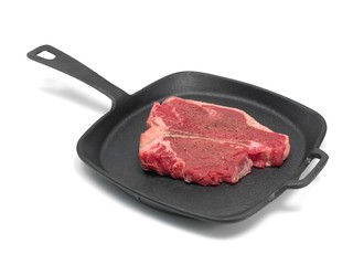 Raw T Bone Steak