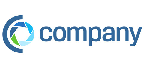 Shutter symbol for photography studio