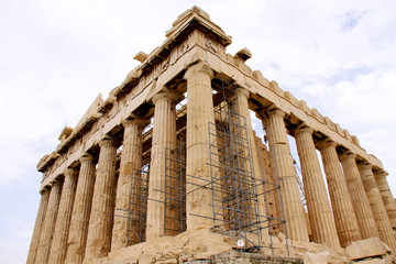 Fototapeta premium The Parthenon, in Athens Akropolis, Greece