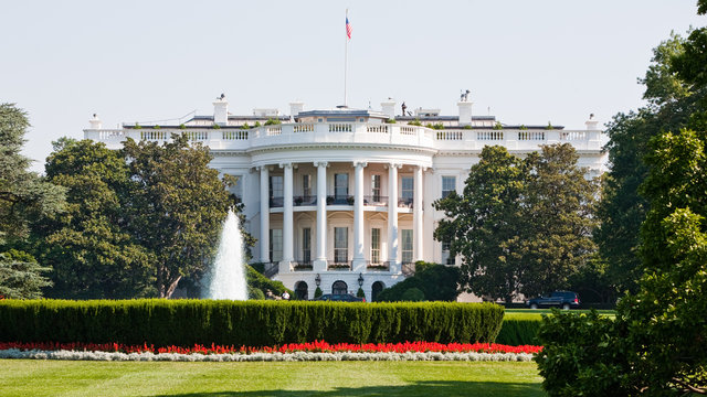 das Wei&szlig;e Haus in Washington D.C.