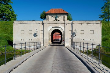Entrance to Kastellet in Copenhagen