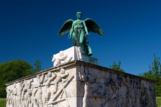 The Shipping Monument On Langelinie In Copenhagen