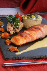 L'ô à la bouche plat