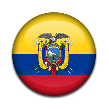 Chapa bandera Ecuador