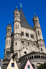 Fototapeta na wymiar Köln Altstadt