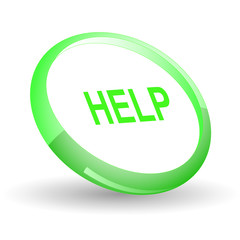 Help. Vector icon.