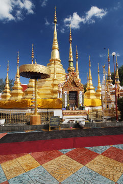 Temple In North Of Thailand