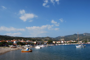 Fototapeta na wymiar Grecja - Samos - Ormos