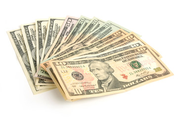 Fan of dollars