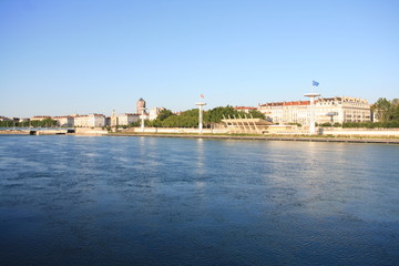vue sur le rhône