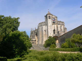 Fototapeta na wymiar Charola Convento de Cristo Tomar