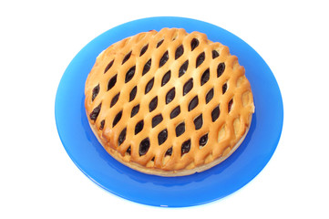 Freshly baked blueberry