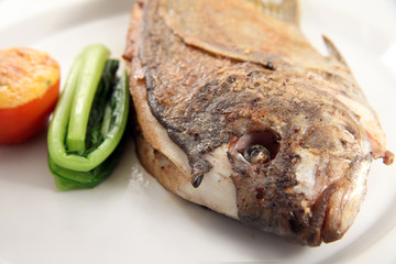 pan fried fish food