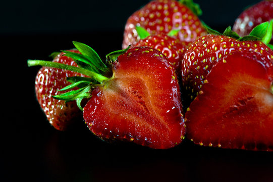 Erdbeeren zum Dessert