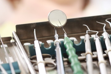 Werkzeug des Zahnarztes