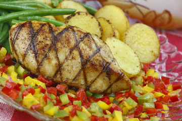 Grilled chicken breast