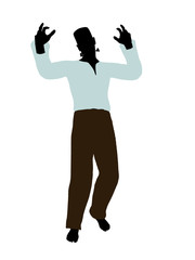 Frankenstein Illustration Silhouette