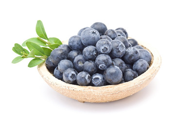 blueberries on a plate