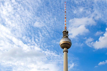 Fototapeta premium Fernsehturm am Alexanderplatz