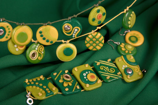 Ornaments from polymer clay