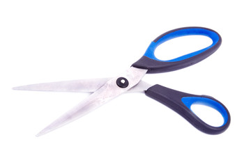 scissors on a white background