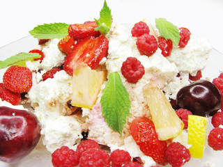 fruit salad dessert