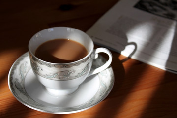 early tea, coffee