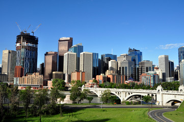 Obraz premium Calgary skyline