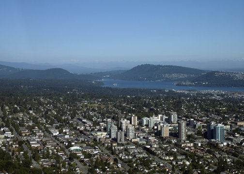 North Vancouver from the West