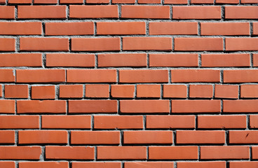 New brick wall.