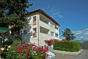 Fototapeta premium A beautiful house in south tirol
